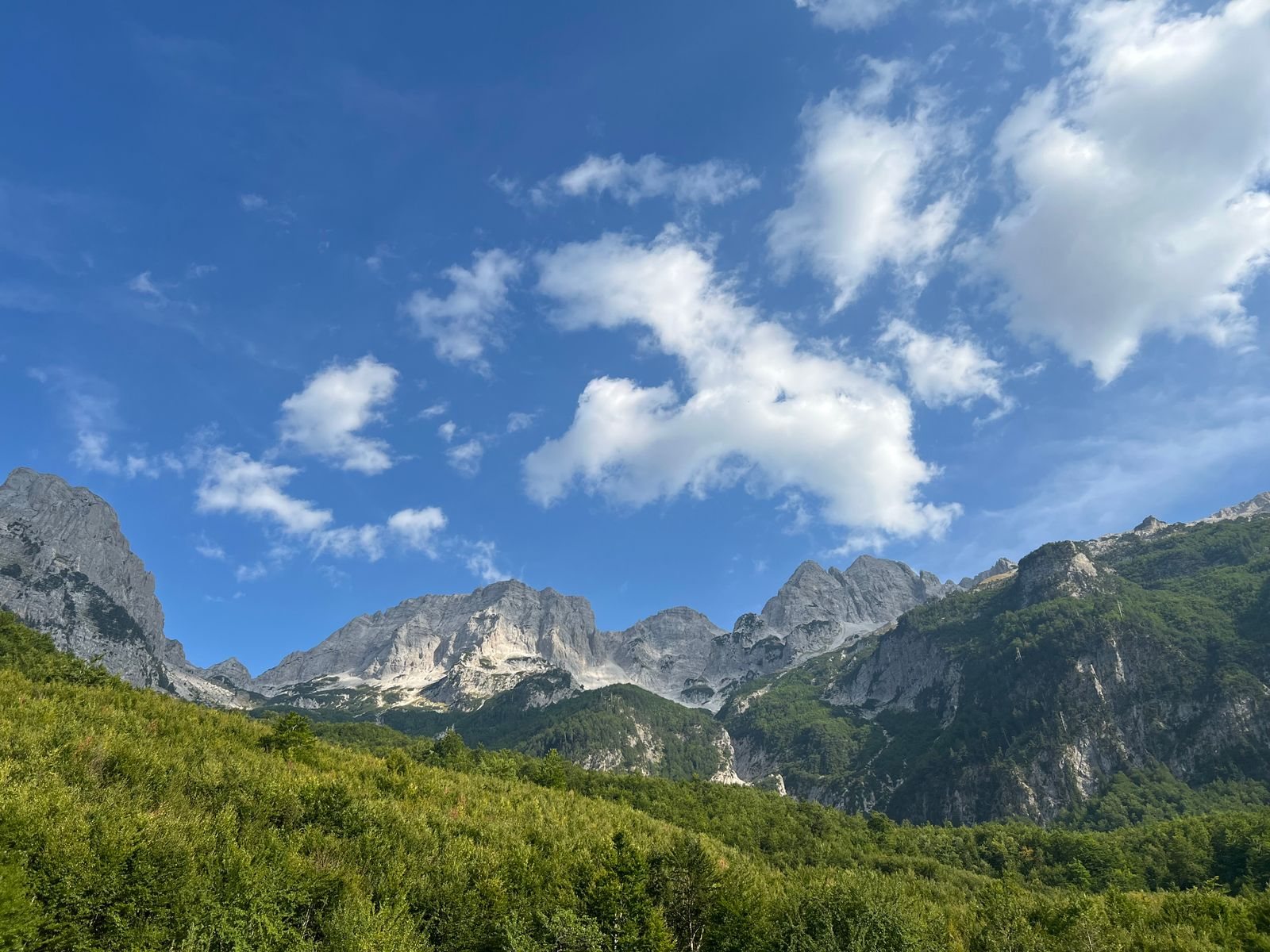 Best time to visit Albania for hiking the Albanian Alps, from June to September