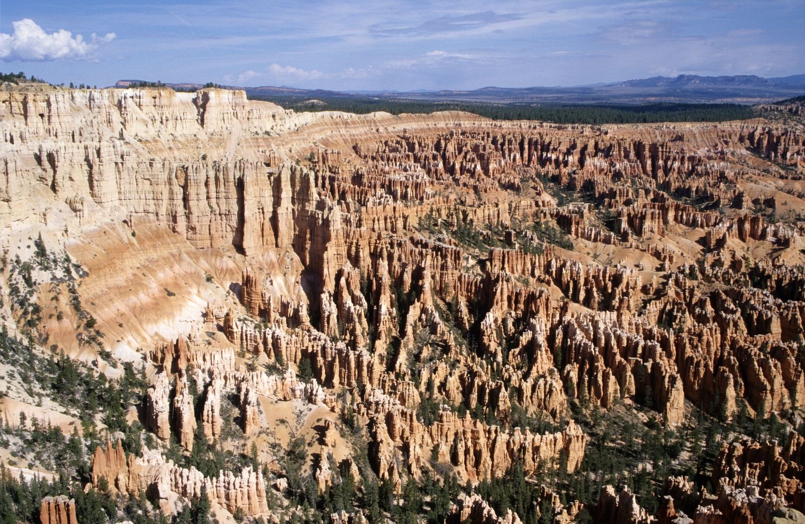 Bryce Canyon National Park viewpoints over the amphitheater