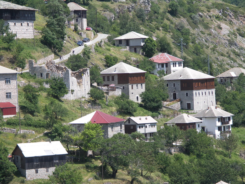 Traditional mountain village of Galicnik near Mavrovo, North Macedonia