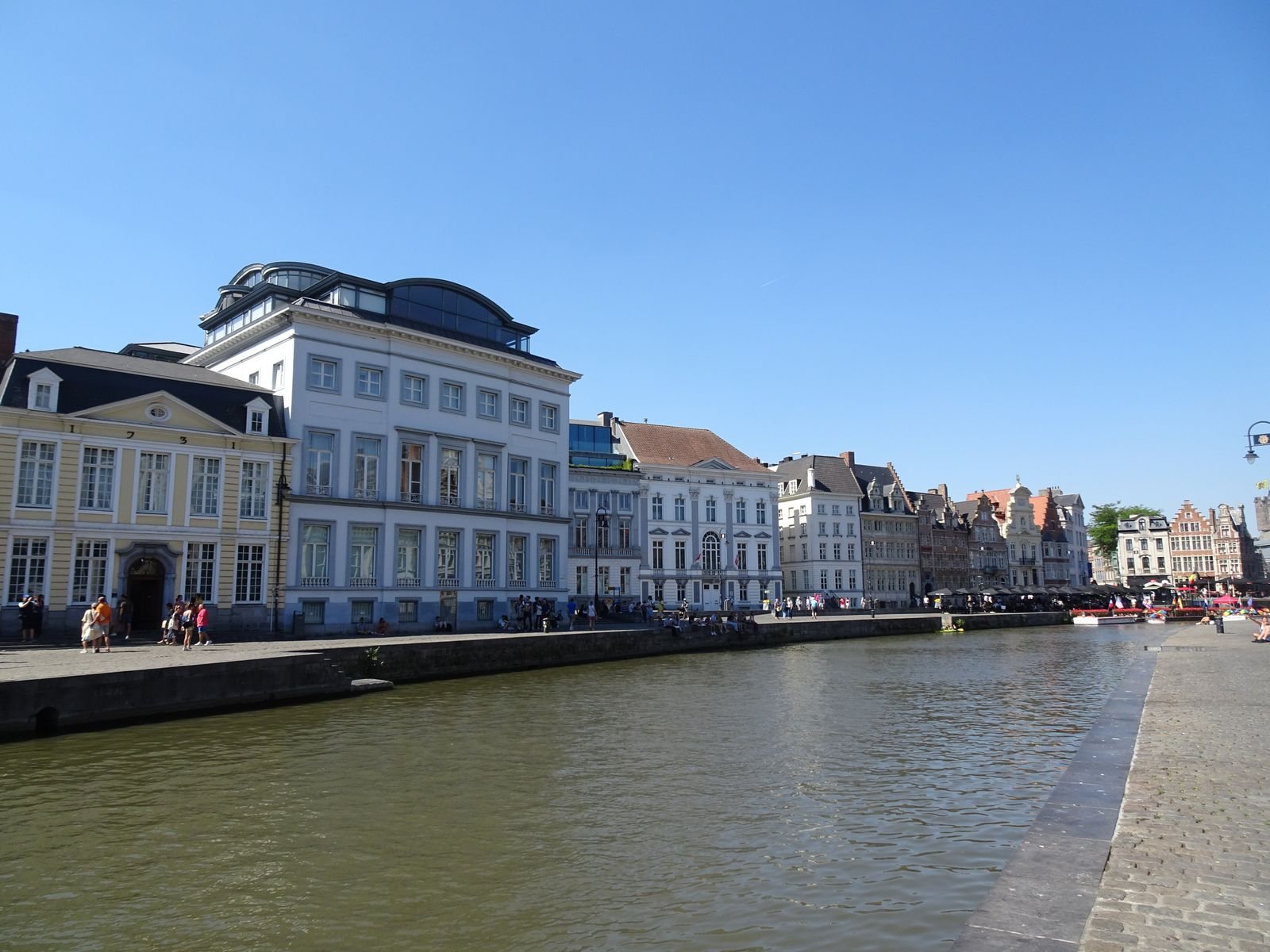 Ghent Belgium guide to the Graslei and medieval canals