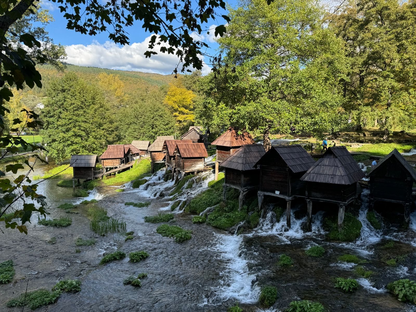 Jajce Bosnia Pliva lakes and watermills, plus where to stay and eat