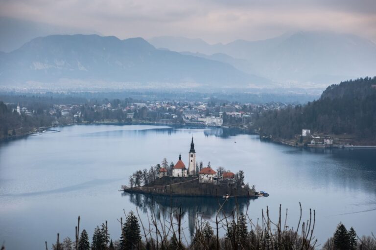 Lake Bled Slovenia guide: island church, pletna boats and castle