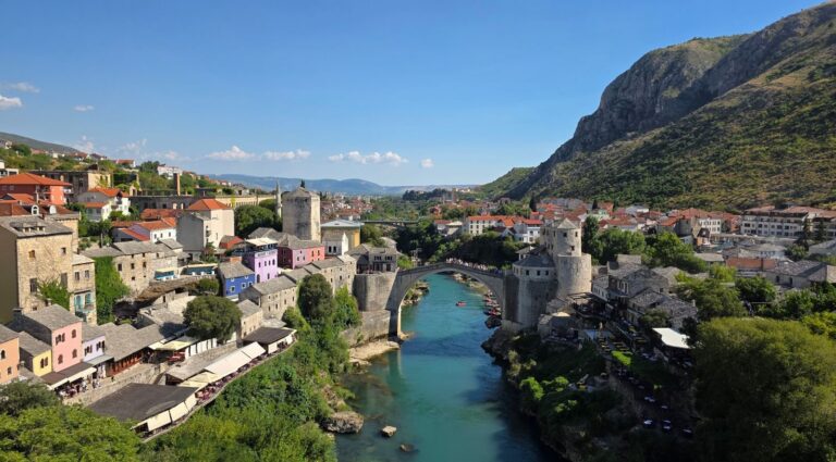 Mostar travel guide: Stari Most at dawn, the old bazaar and Blagaj