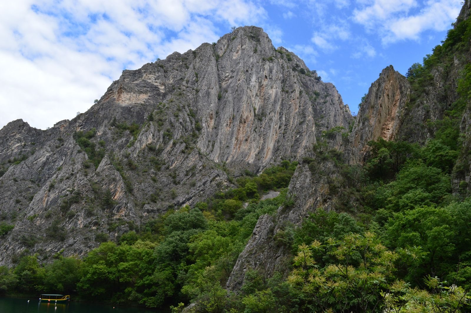North Macedonia road trip itinerary stop at Matka Canyon and the Skopje countryside