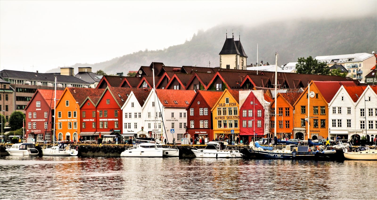 Norway trip cost for hotels and food in Bergen and Oslo