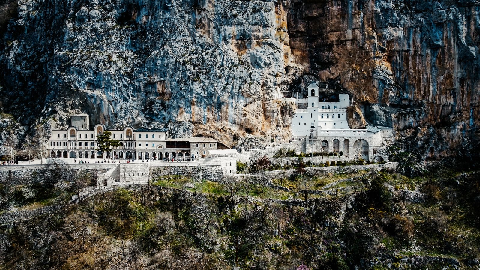 Ostrog Monastery pilgrim path and what to expect at the cliffside church
