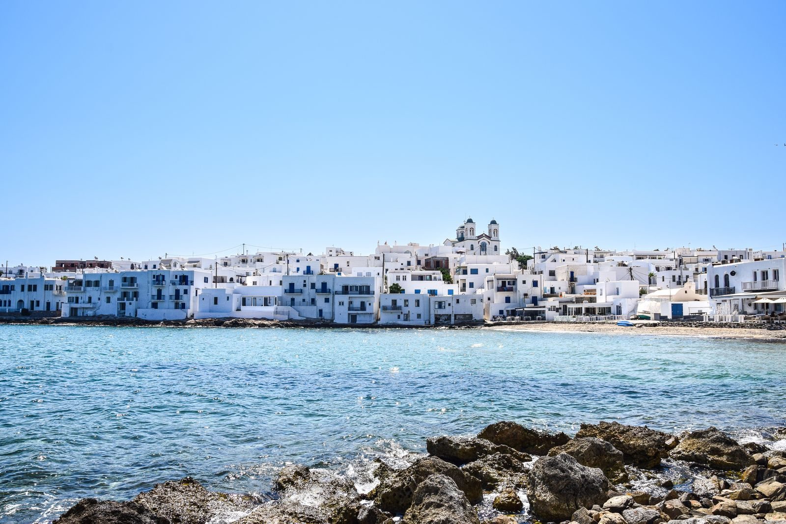 Paros Greece travel guide to Naoussa village and harbor
