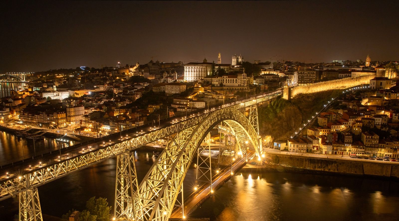 Porto travel guide to the riverfront and Dom Luis bridge