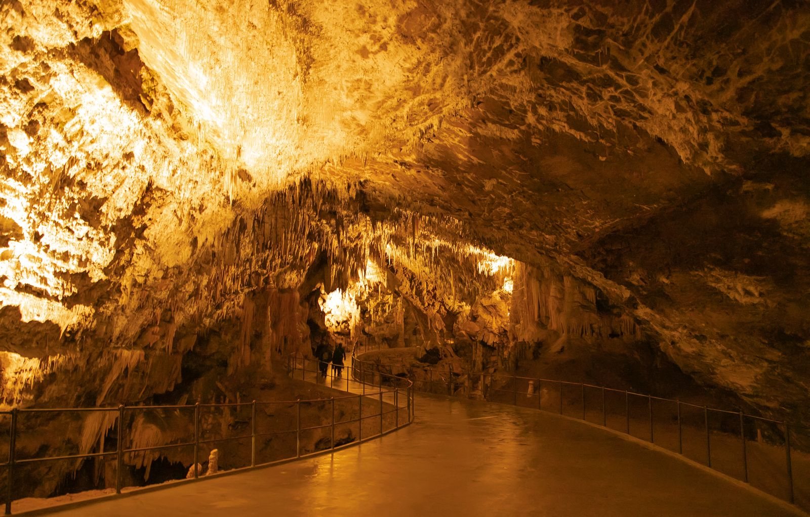 Postojna Cave underground train and what to wear inside