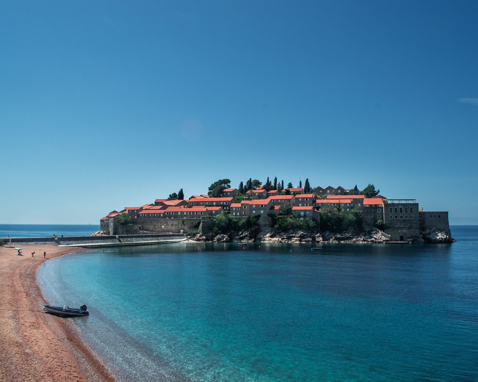 Sveti Stefan Montenegro beaches and what you can visit on the island