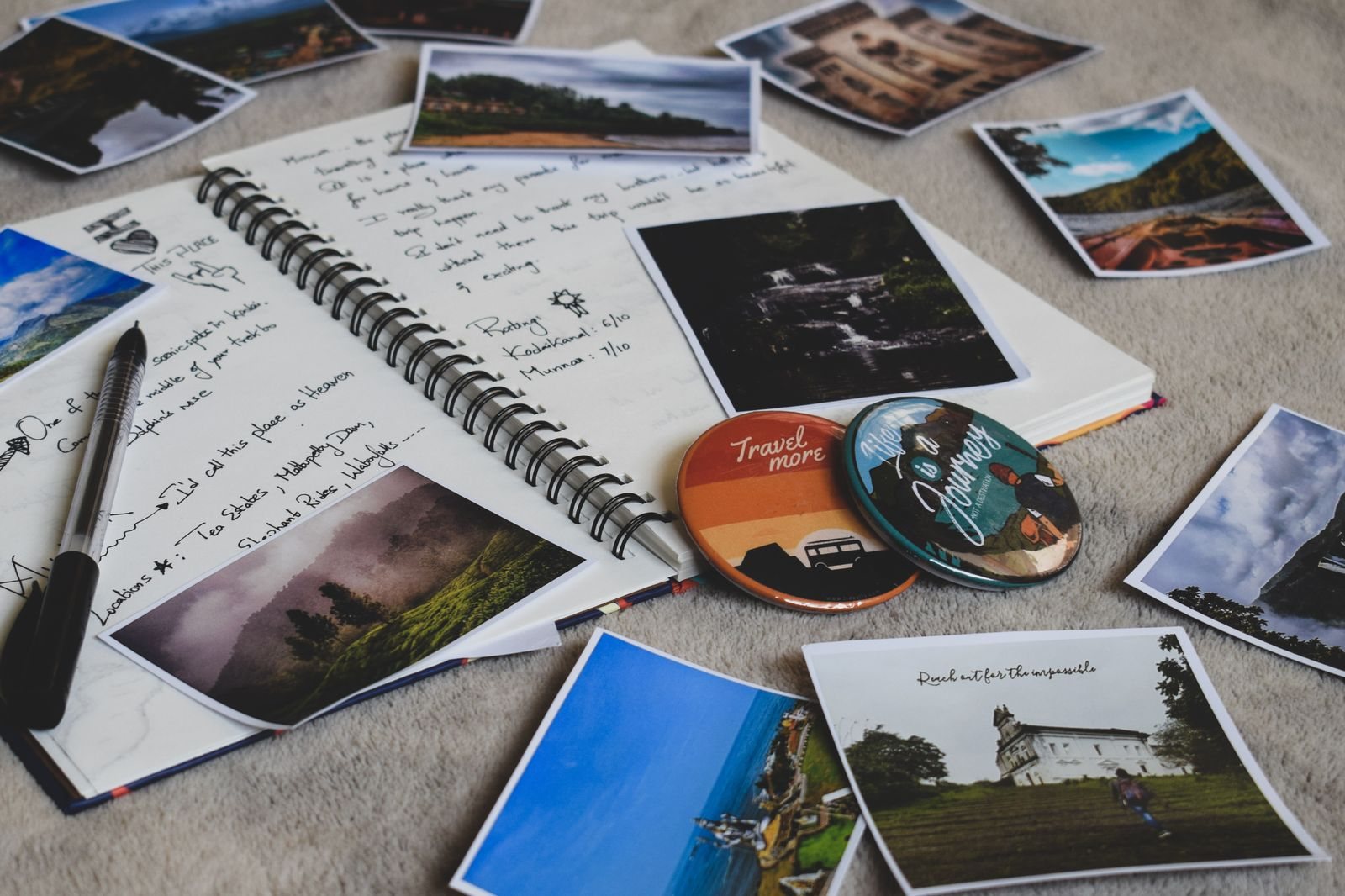 Travel memories and smart planning for travel