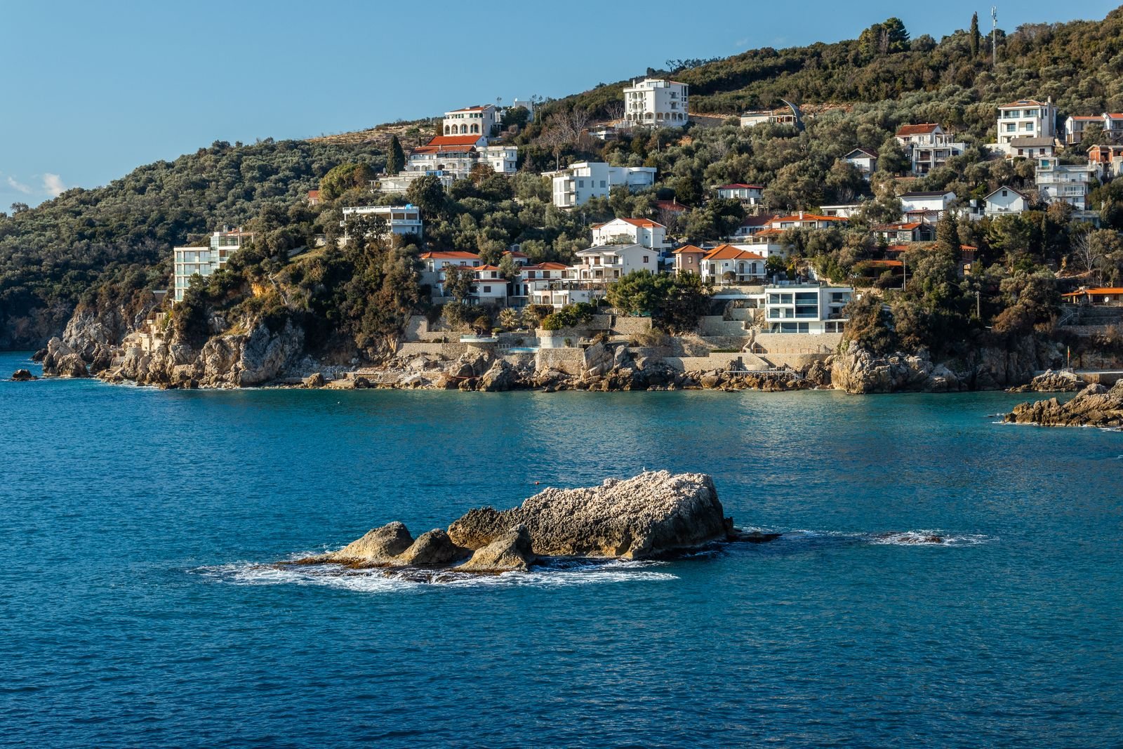 Ulcinj Montenegro beaches, from Long Beach to small coves